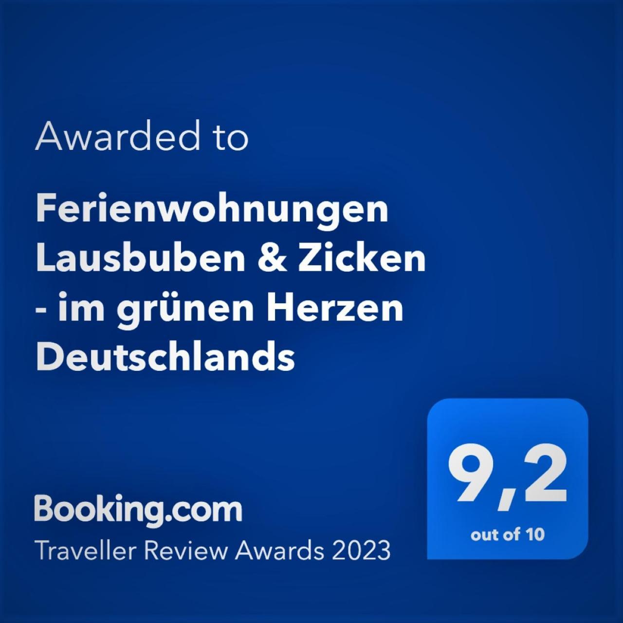 Ferienwohnungen Lausbuben & Zicken - Im Gruenen Herzen Deutschlands Herleshausen 外观 照片
